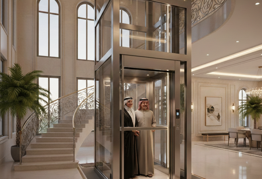 شركة-تركيب-مصاعد-منزلية-داخلية